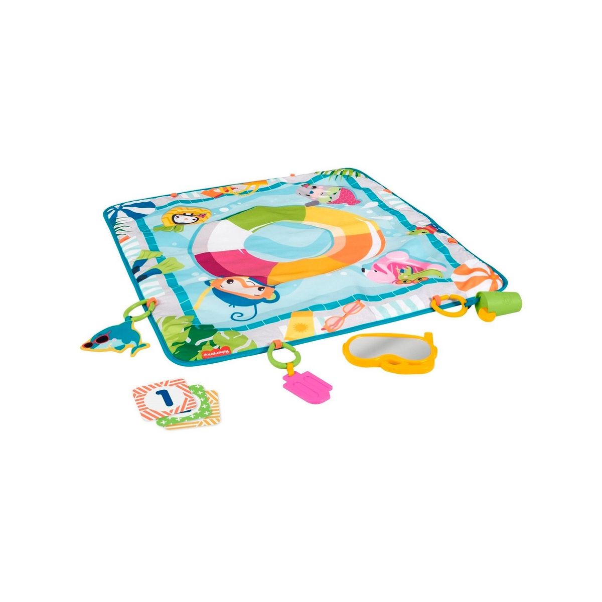 FISHER - Juguete de bebé Fisher Price Tapete Diversión en la Alberca