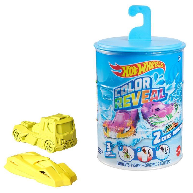 HOT WHEELS - Vehículo Hot Wheels 2 Pack Color Reveal