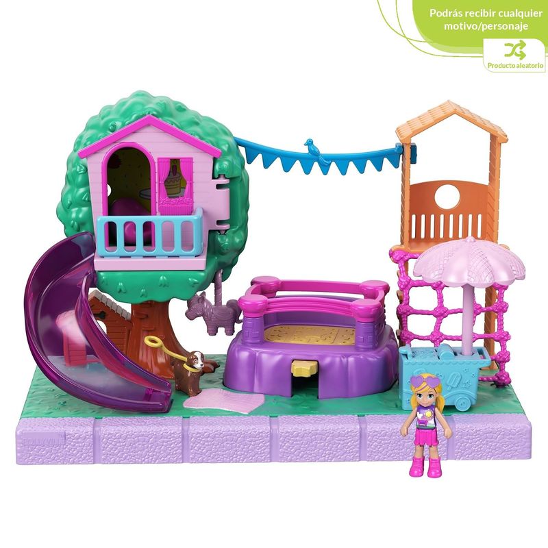 POLLY POCKET - Muñeca Polly Pocket Conjunto de Aventuras Pollyville