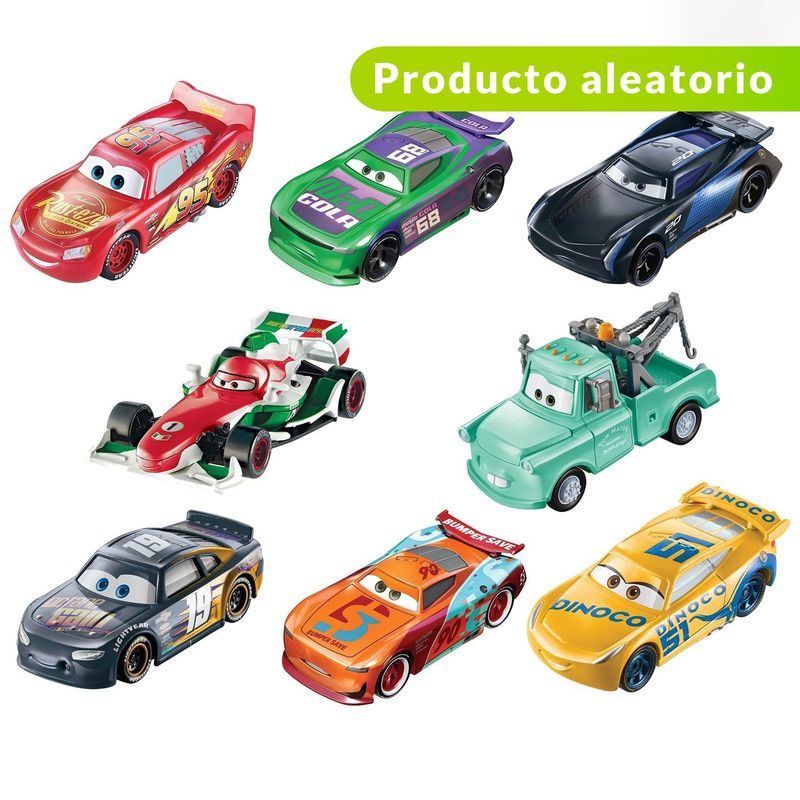 DISNEY - Carro Disney Pixar Cars Color Change Diecast Surtido: Producto Aleatorio
