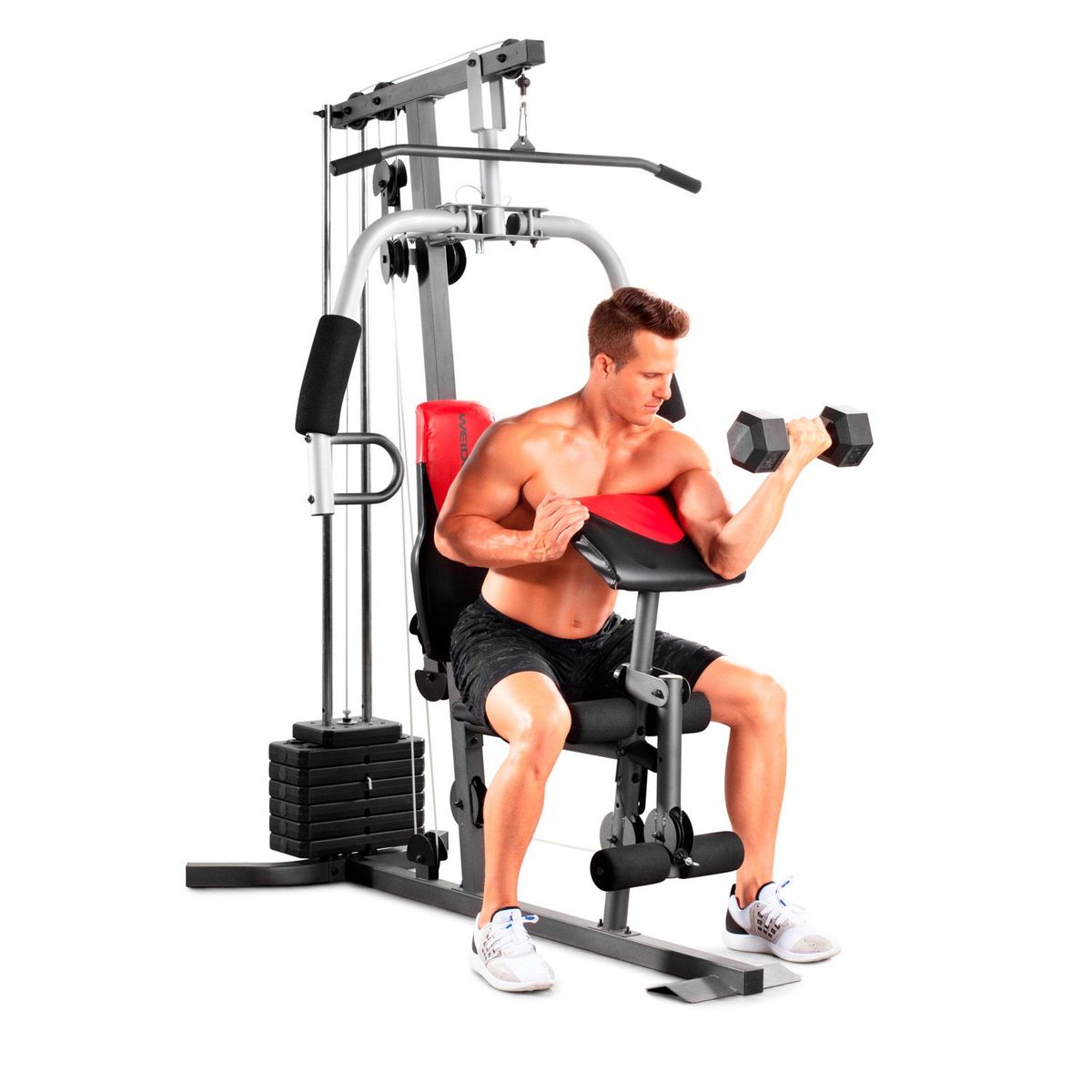 WEIDER - Multigimnasio Weider 2980 Torre de Pesas 40kg