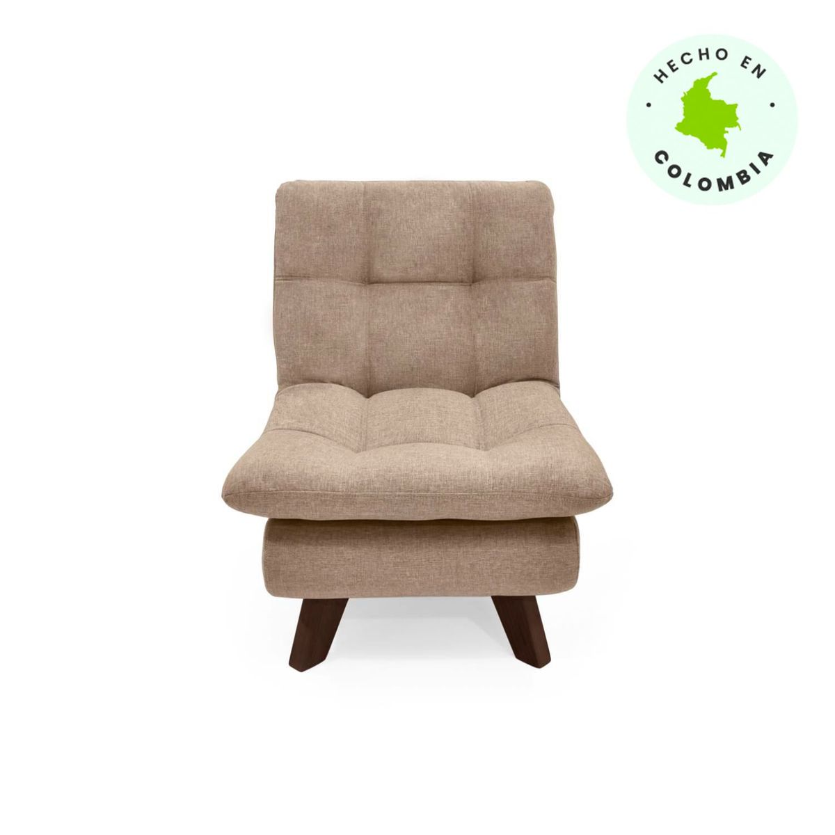 MICA - Poltrona Moderna en Poliéster Polt Tulsa 80 x 62 x 92 cm Mica