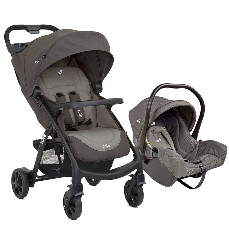 JOIE - Coche para Bebé Travel System Joie Gris Muze