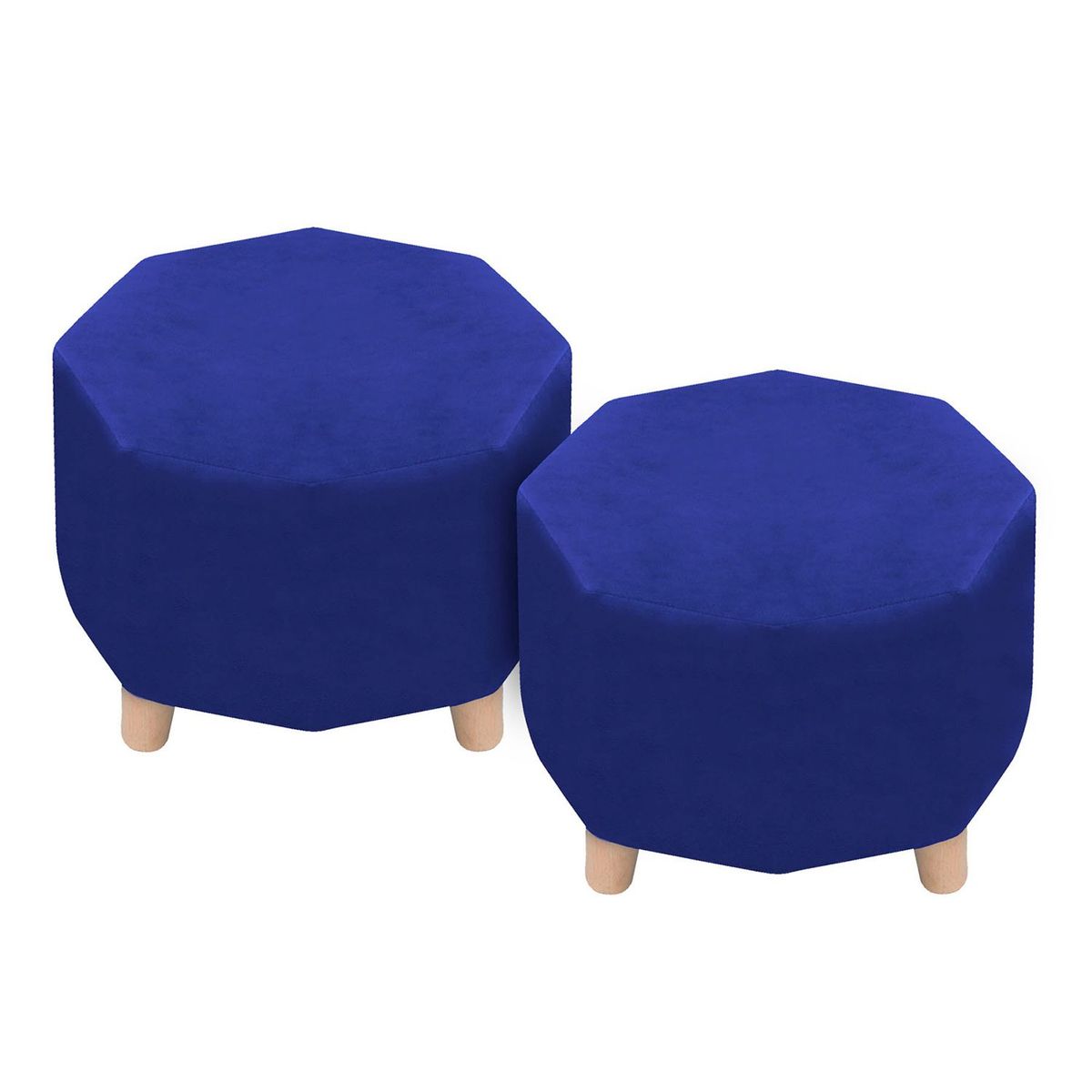 DORMILANDIA - Puff Moderno en Microfibra 28 x 30 cm Dormilandia 