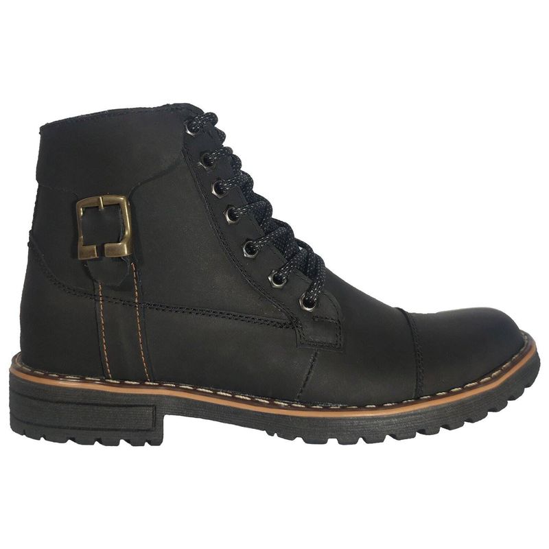 CALZADO CON ALTURA MONSERRATE - Botas en CUERO para hombre marca MONSERRATE ref Gorgona negro