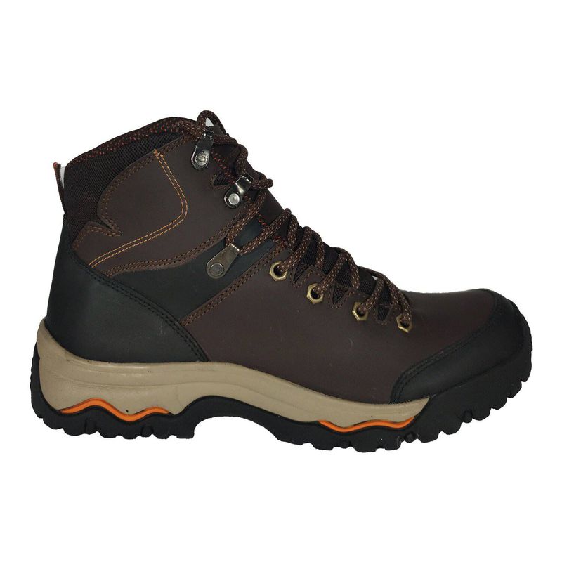 CALZADO CON ALTURA MONSERRATE - Bota outdoor en CUERO para hombre marca monserrate ref alaska café