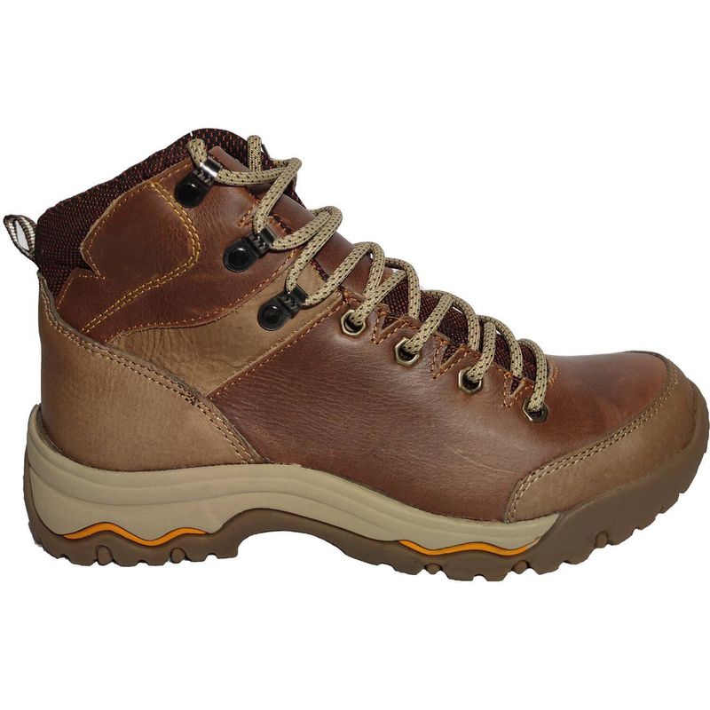 CALZADO CON ALTURA MONSERRATE - Botas en CUERO para mujer tipo outdoor marca Moreliber ref Loto alamo