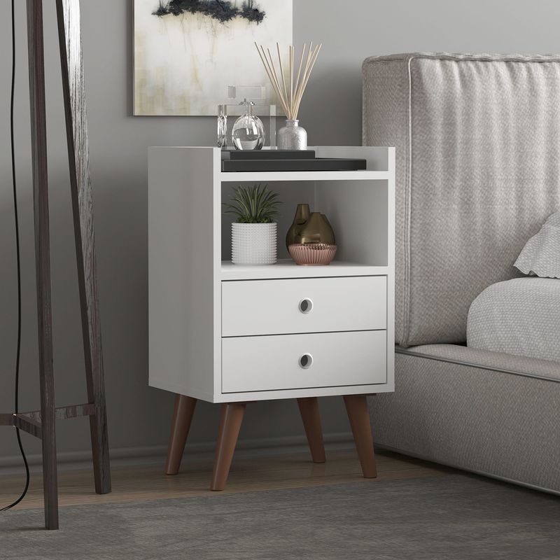 MUEBLES 2020 - Mesa de Noche Laos Negro