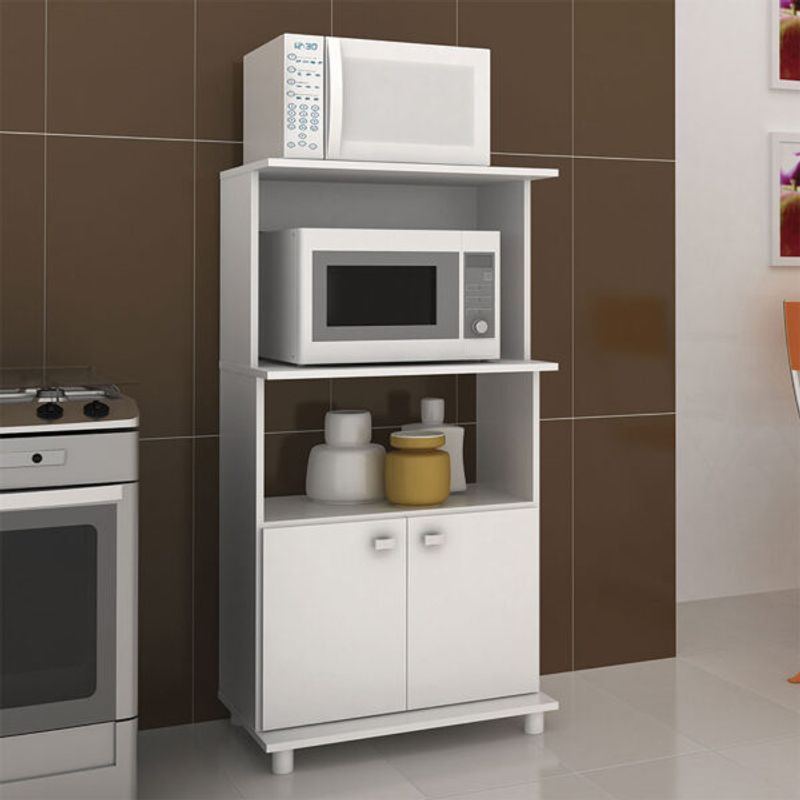 MUEBLES 2020 - Mueble auxiliar de cocina Victoria blanco
