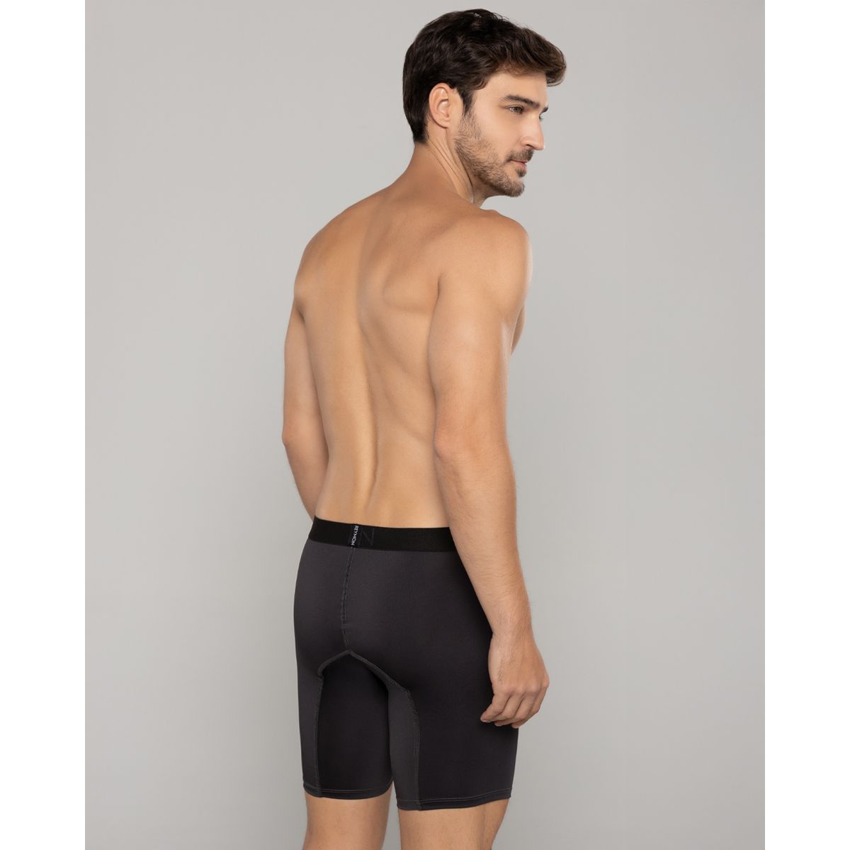 REYMON - Bóxer Básico En Poliéster Largo Para Hombre Ref3189