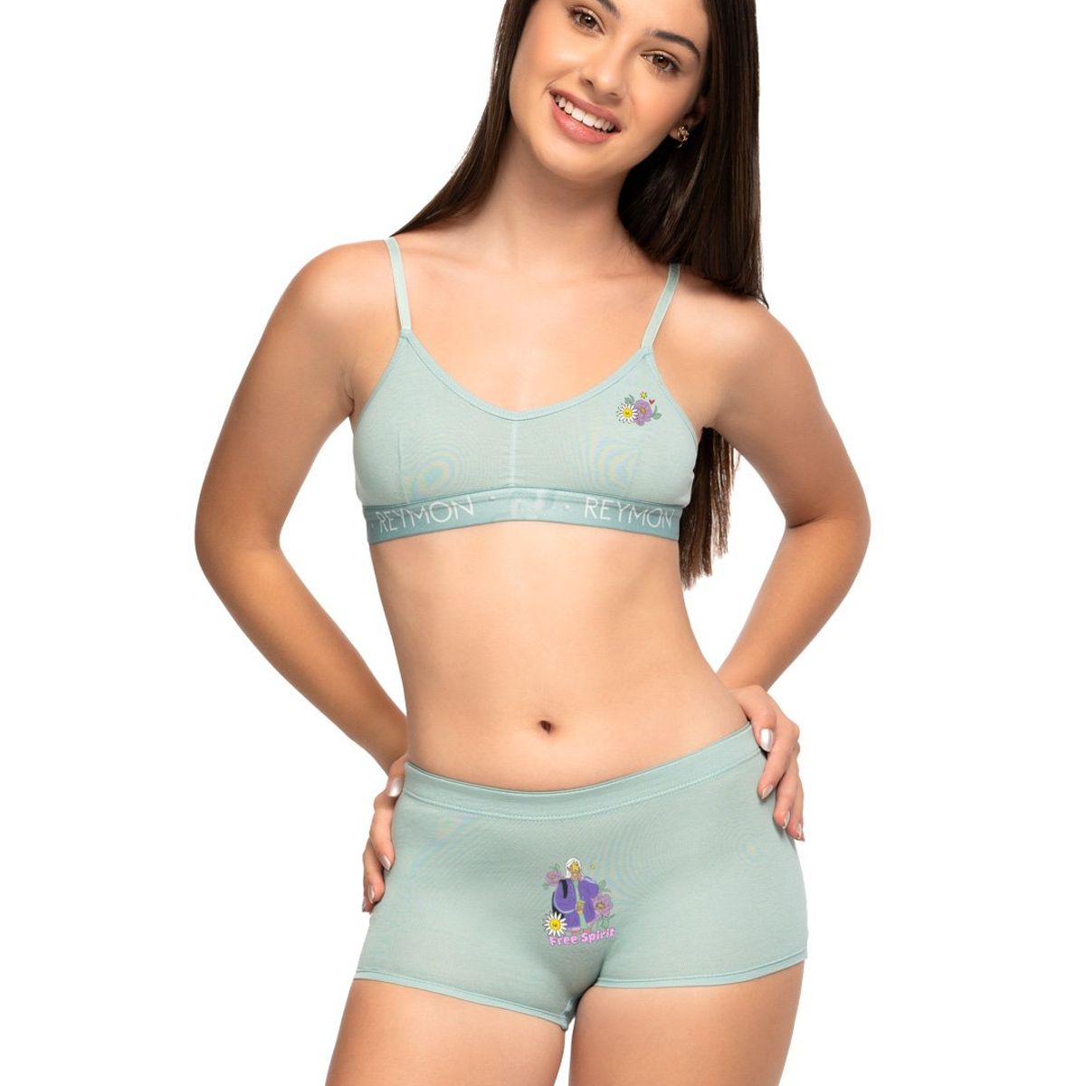REYMON - Conjunto estampado para niña teen