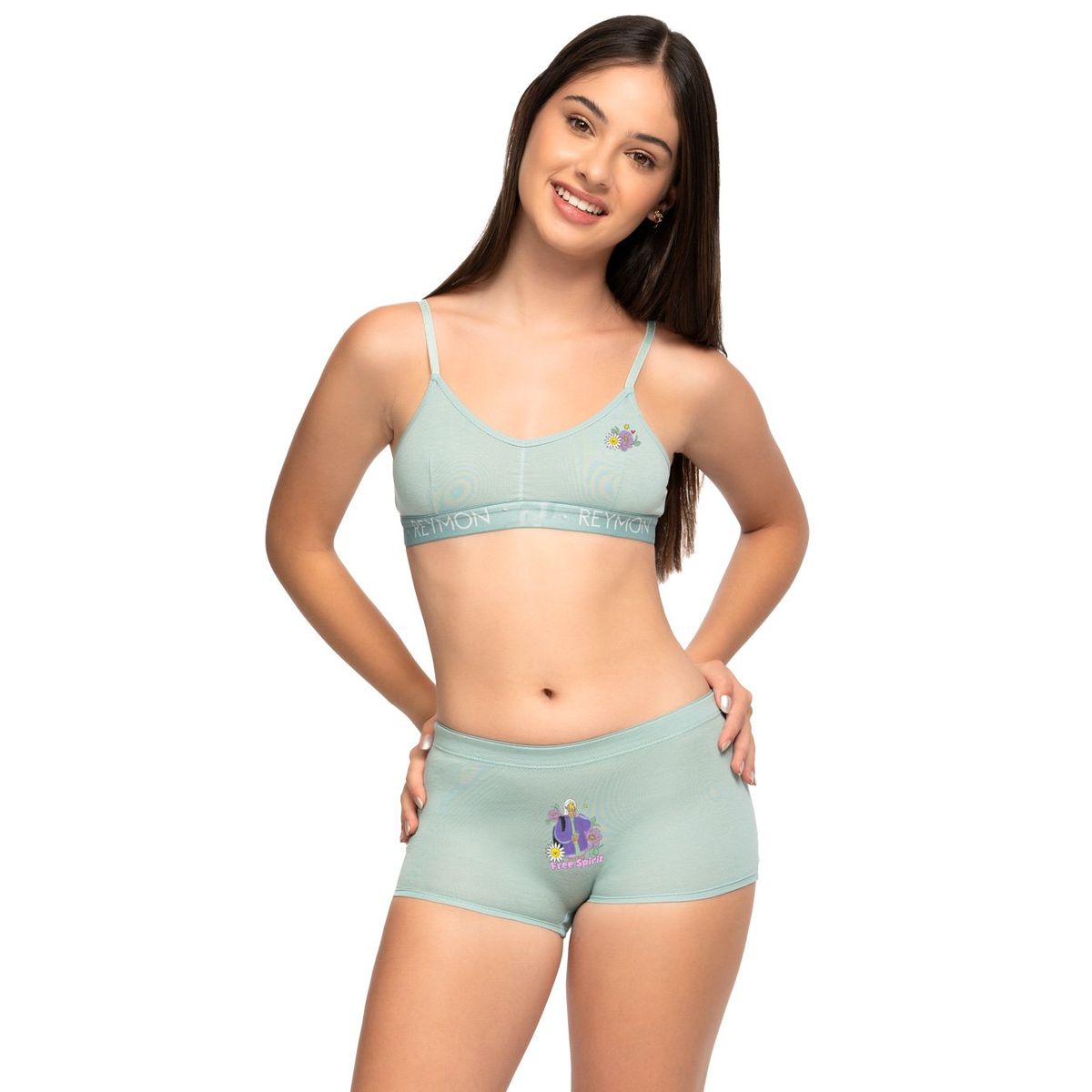 REYMON - Conjunto estampado para niña teen