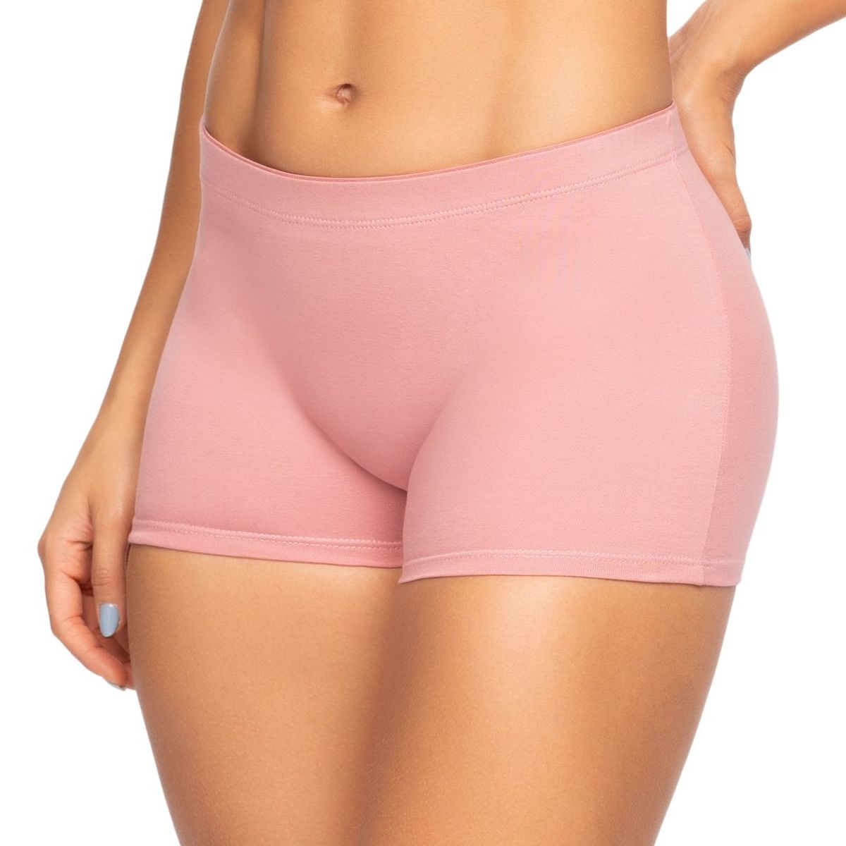 REYMON - Bóxer Largo Alto, Unicolor Para Mujer Ref. 8013