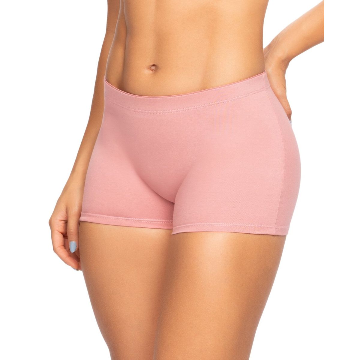 REYMON - Bóxer Largo Alto, Unicolor Para Mujer Ref. 8013