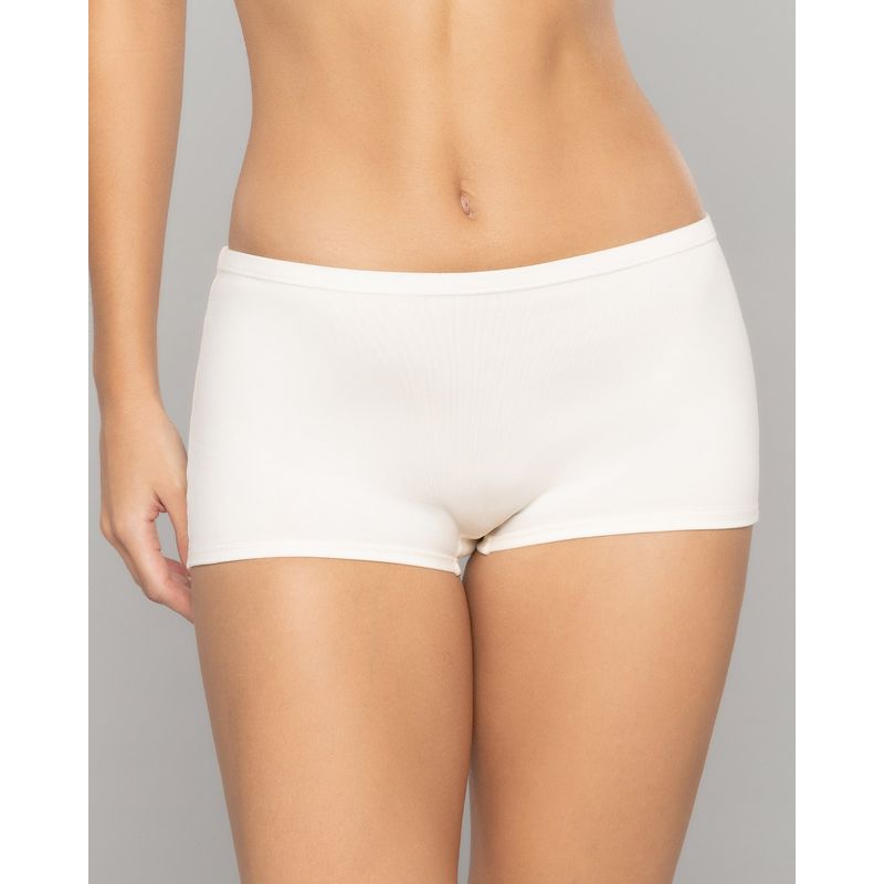 REYMON - Bóxer básico tiro alto para mujer