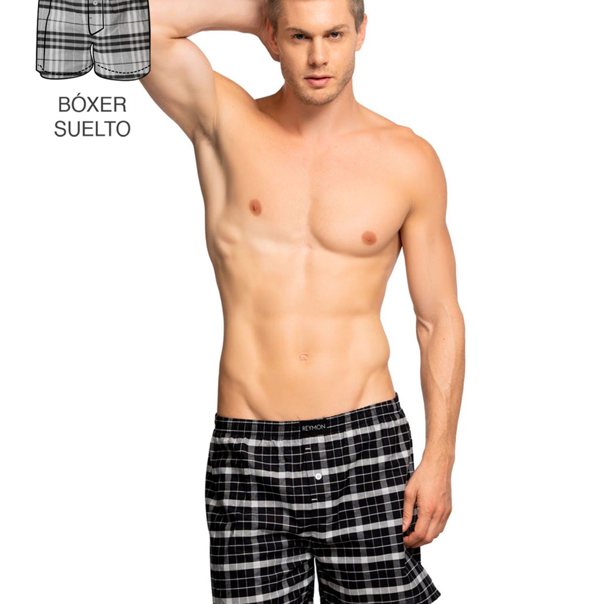 REYMON - Bóxer suelto para hombre