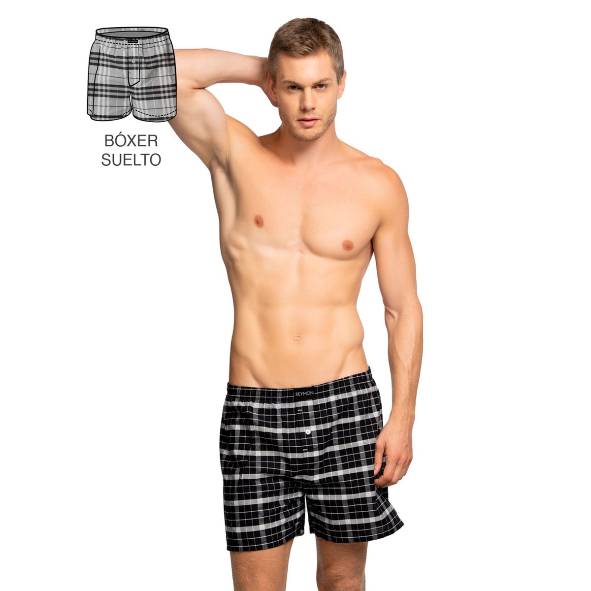 REYMON - Bóxer suelto para hombre