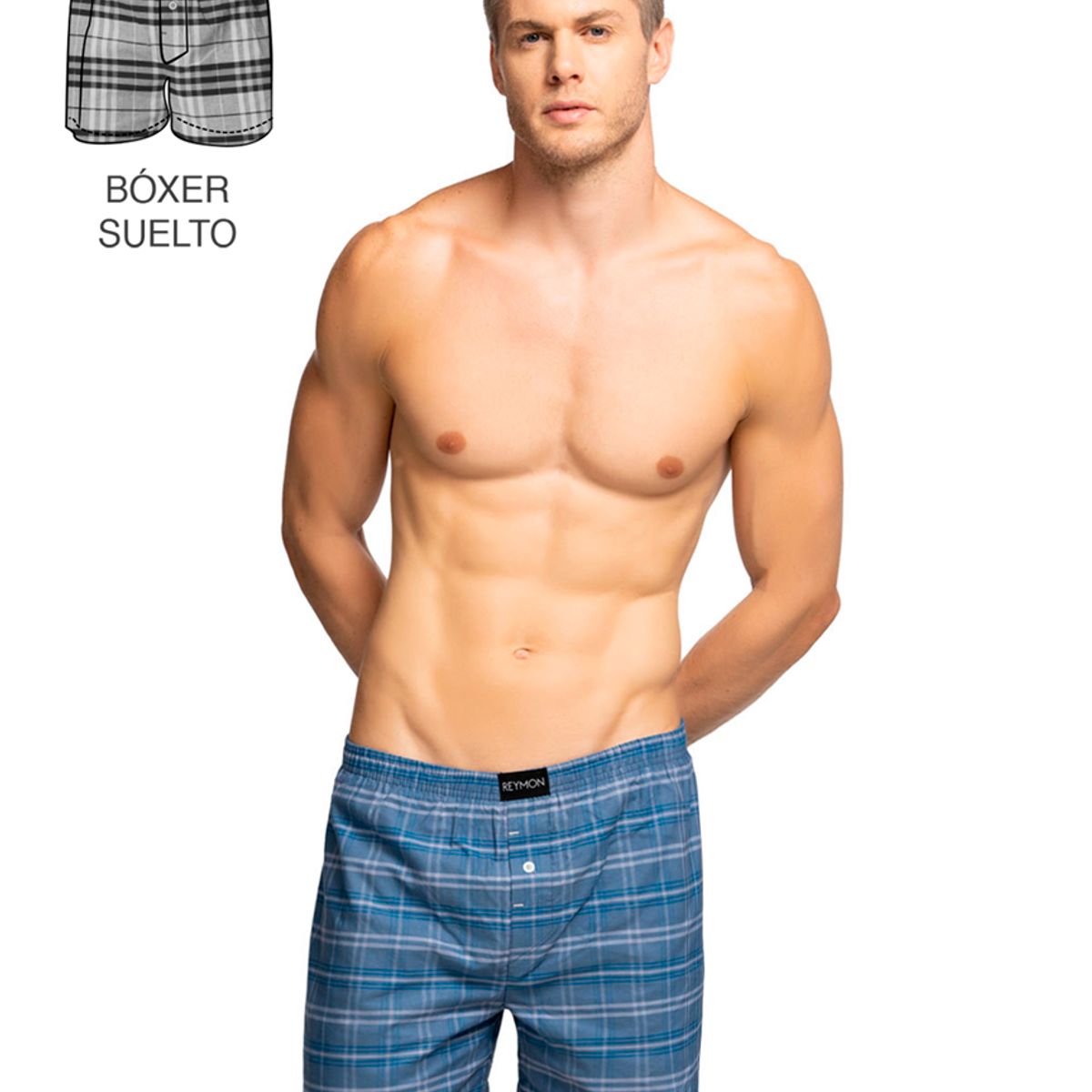 REYMON - Bóxer suelto para hombre