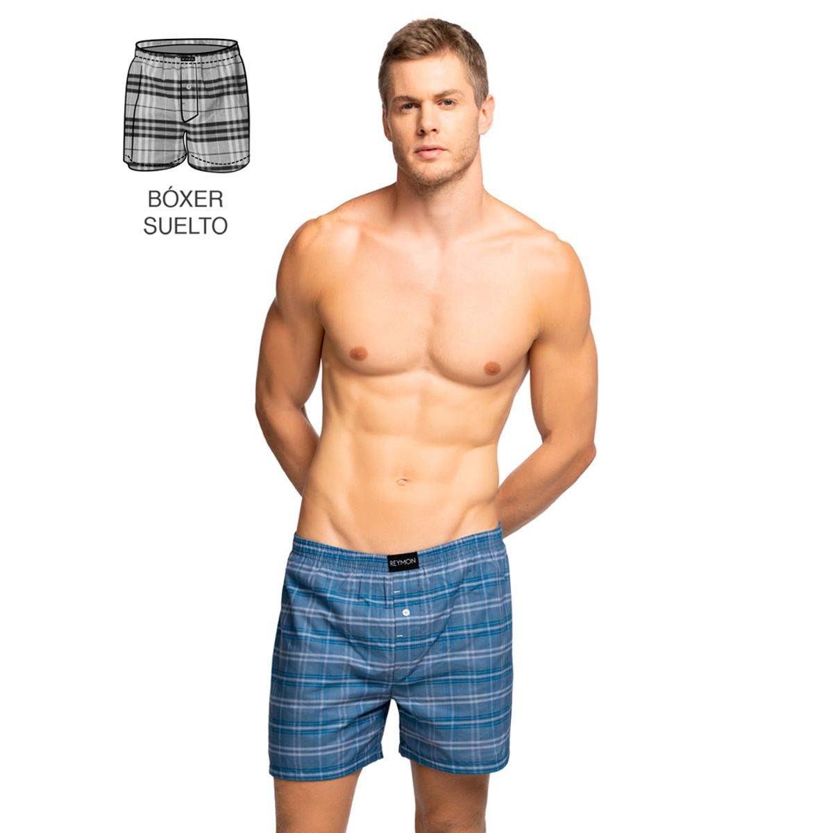 REYMON - Bóxer suelto para hombre