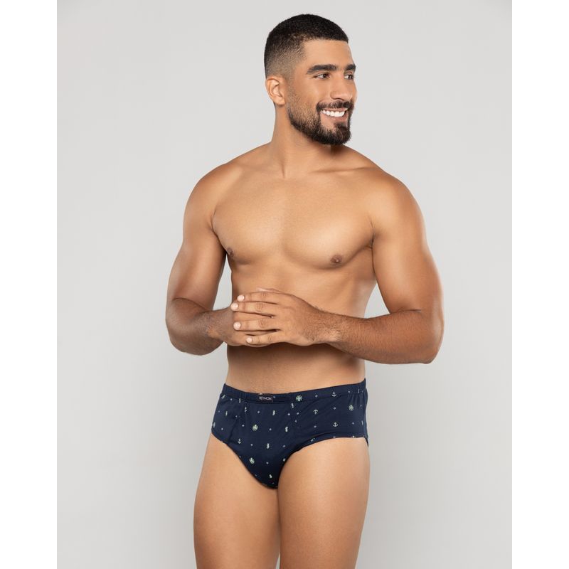 REYMON - Pantaloncillo clásico estampado con bragueta later ref 2010
