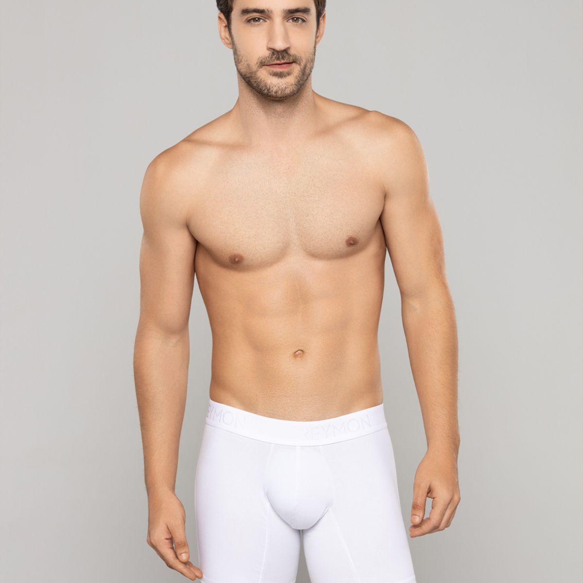 REYMON - Bóxer Semilargo Unicolor Para Hombre Ref. 3010