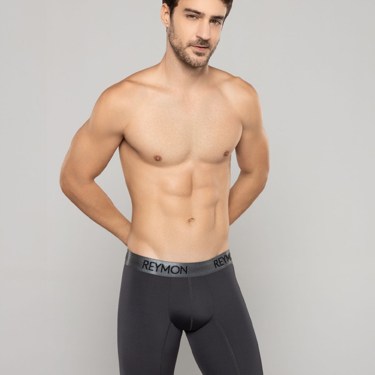 REYMON - Bóxer largo microfibra para hombre