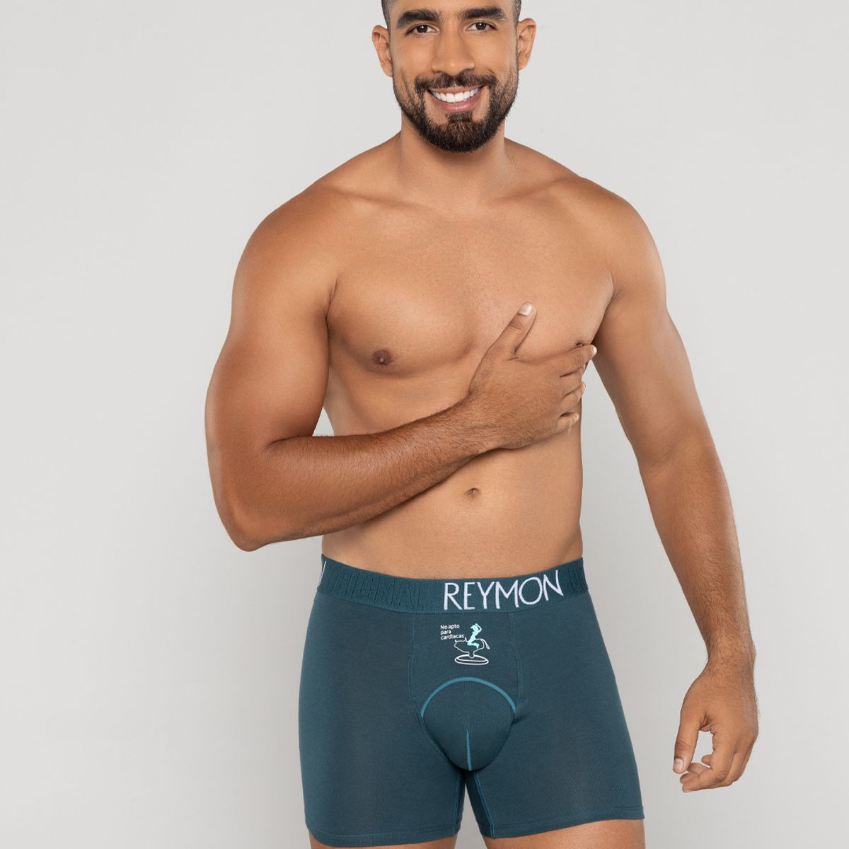 REYMON - Bóxer Con Bragueta Horizontal Para Hombre Ref3025