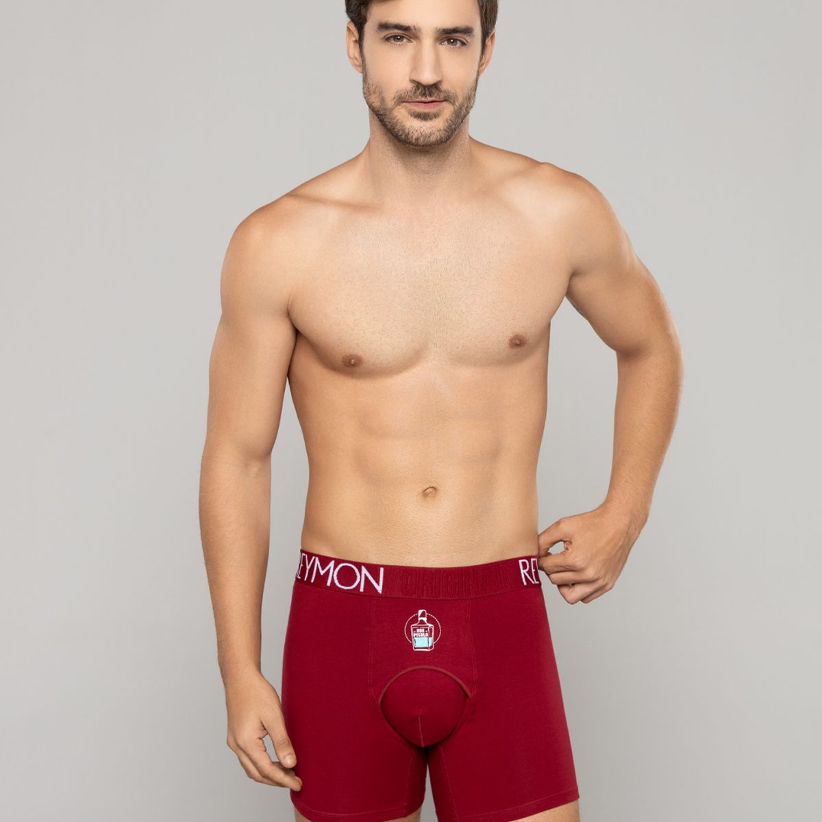 REYMON - Bóxer Con Bragueta Horizontal Para Hombre Ref3025