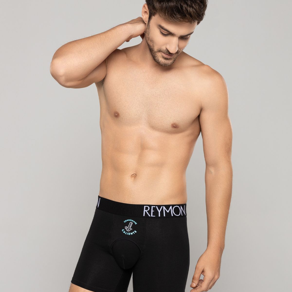 REYMON - Bóxer Con Bragueta Horizontal Para Hombre Ref3025