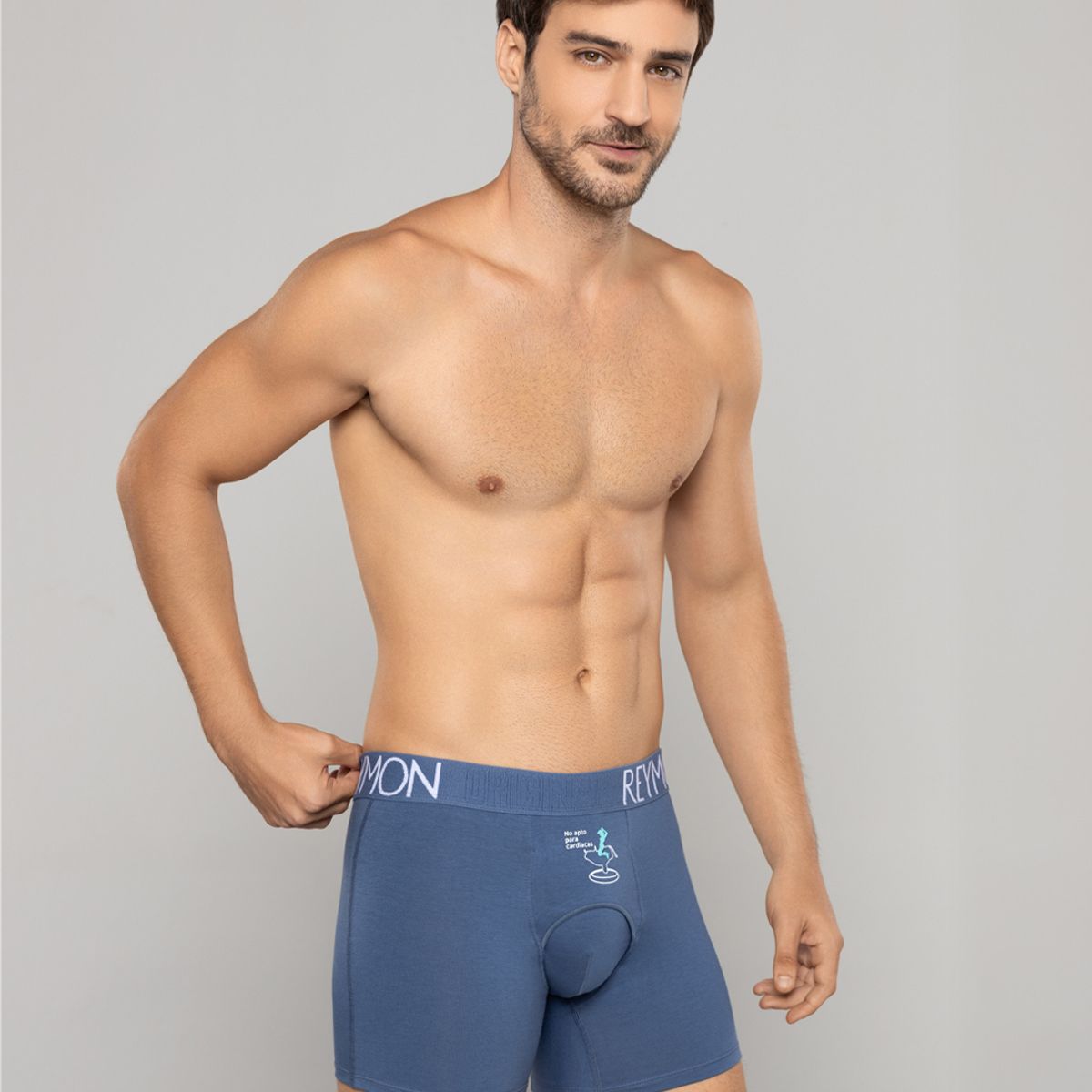 REYMON - Bóxer Con Bragueta Horizontal Para Hombre Ref3025