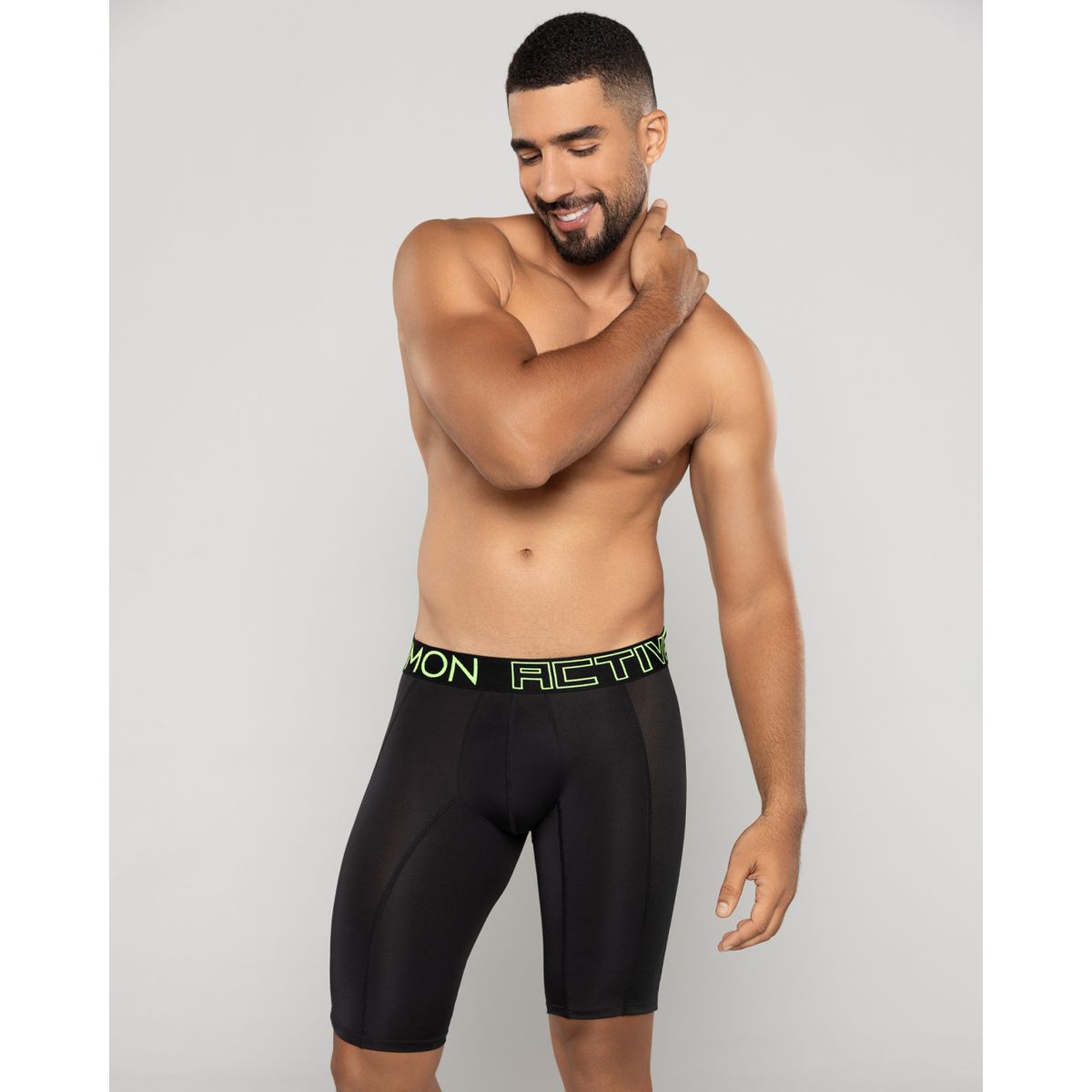 REYMON - Bóxer Largo Deportivo Microfibra Para Hombre Ref3033