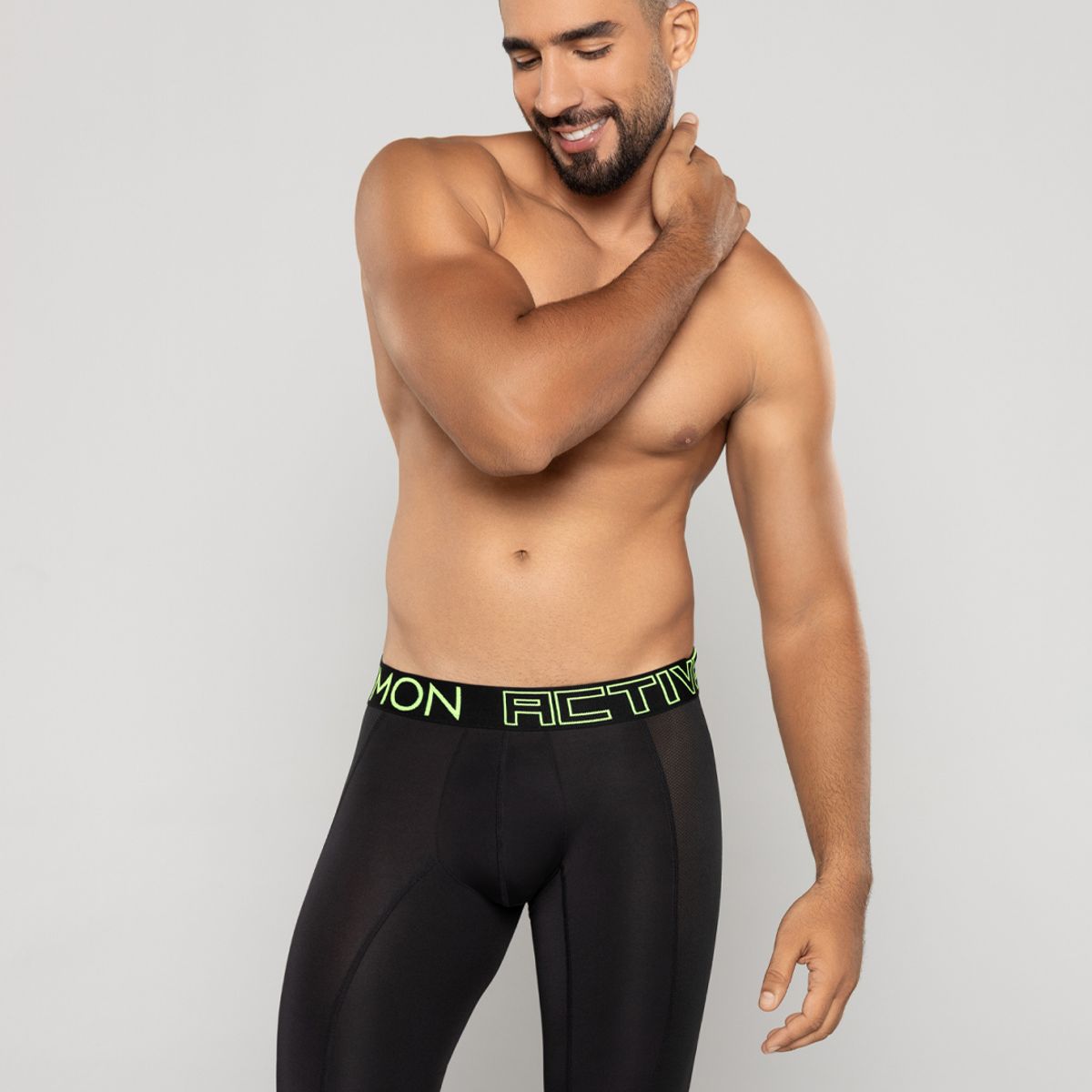 REYMON - Bóxer Largo Deportivo Microfibra Para Hombre Ref3033
