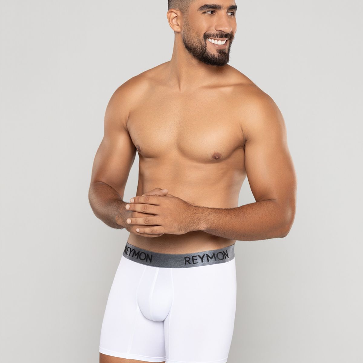 REYMON - Bóxer Semilargo Microfibra Para Hombre Ref 3028