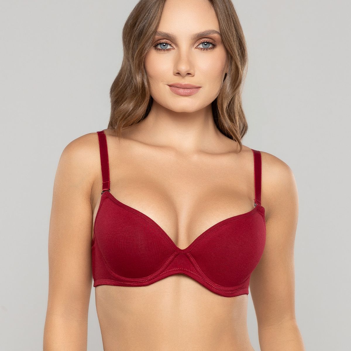 REYMON - Brasier Básico Unicolor En Algodón Ref. 403