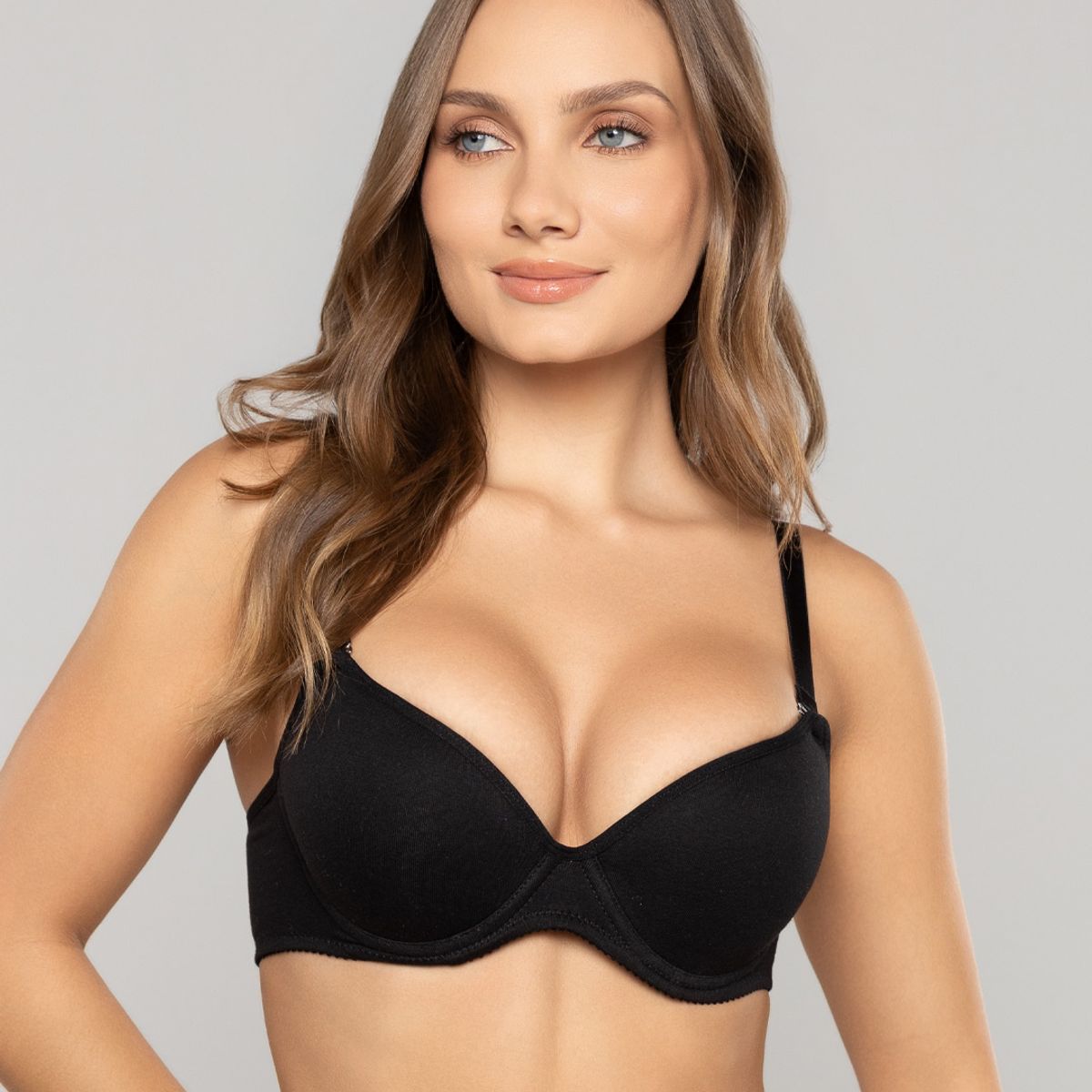 REYMON - Brasier Básico Unicolor En Algodón Ref. 403