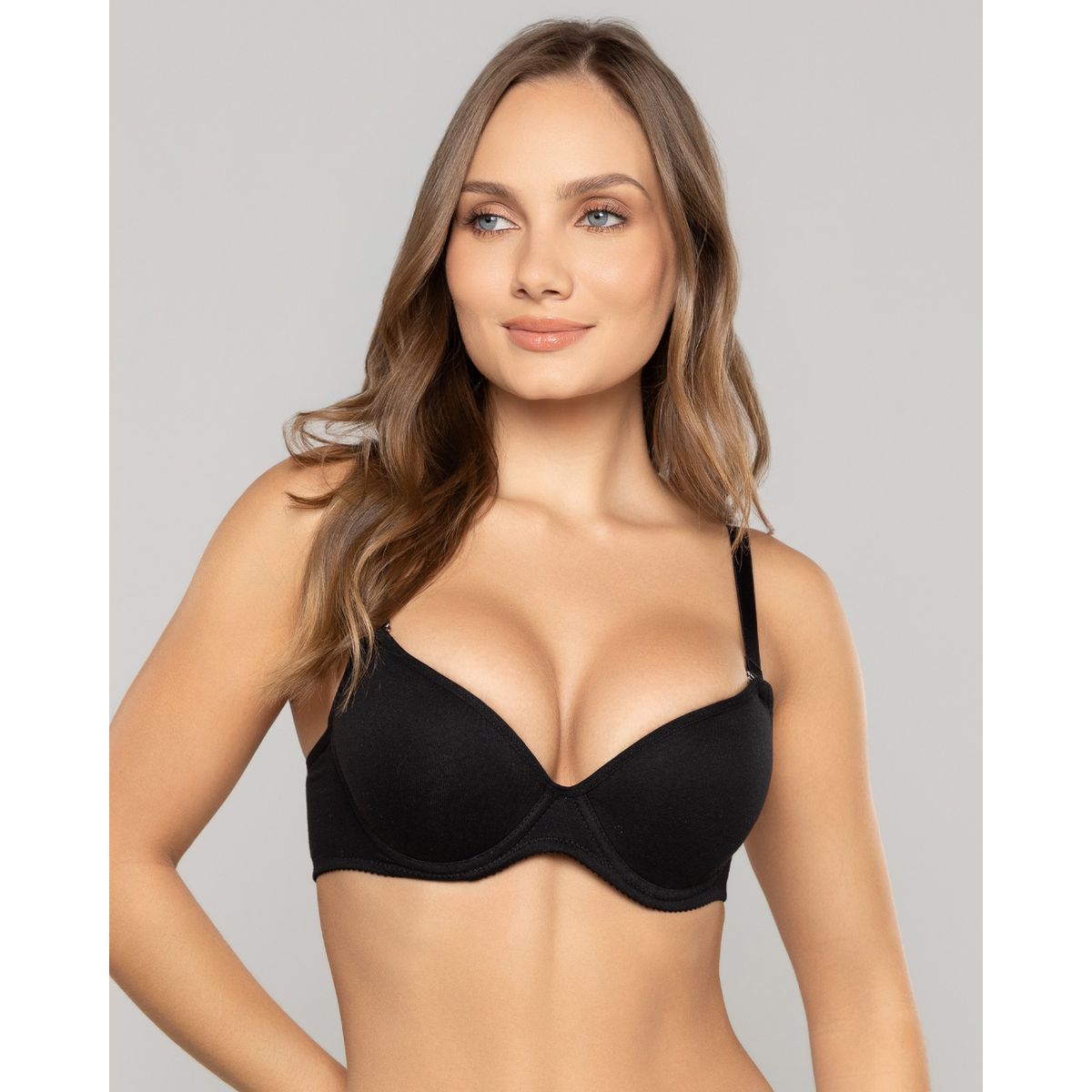 REYMON - Brasier Básico Unicolor En Algodón Ref. 403