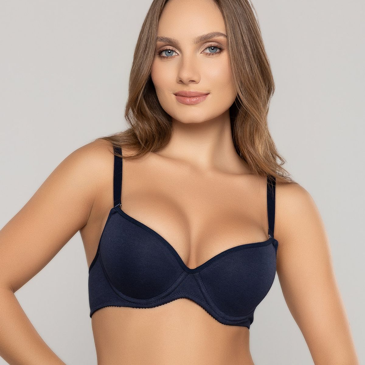 REYMON - Brasier Básico Unicolor En Algodón Ref. 403