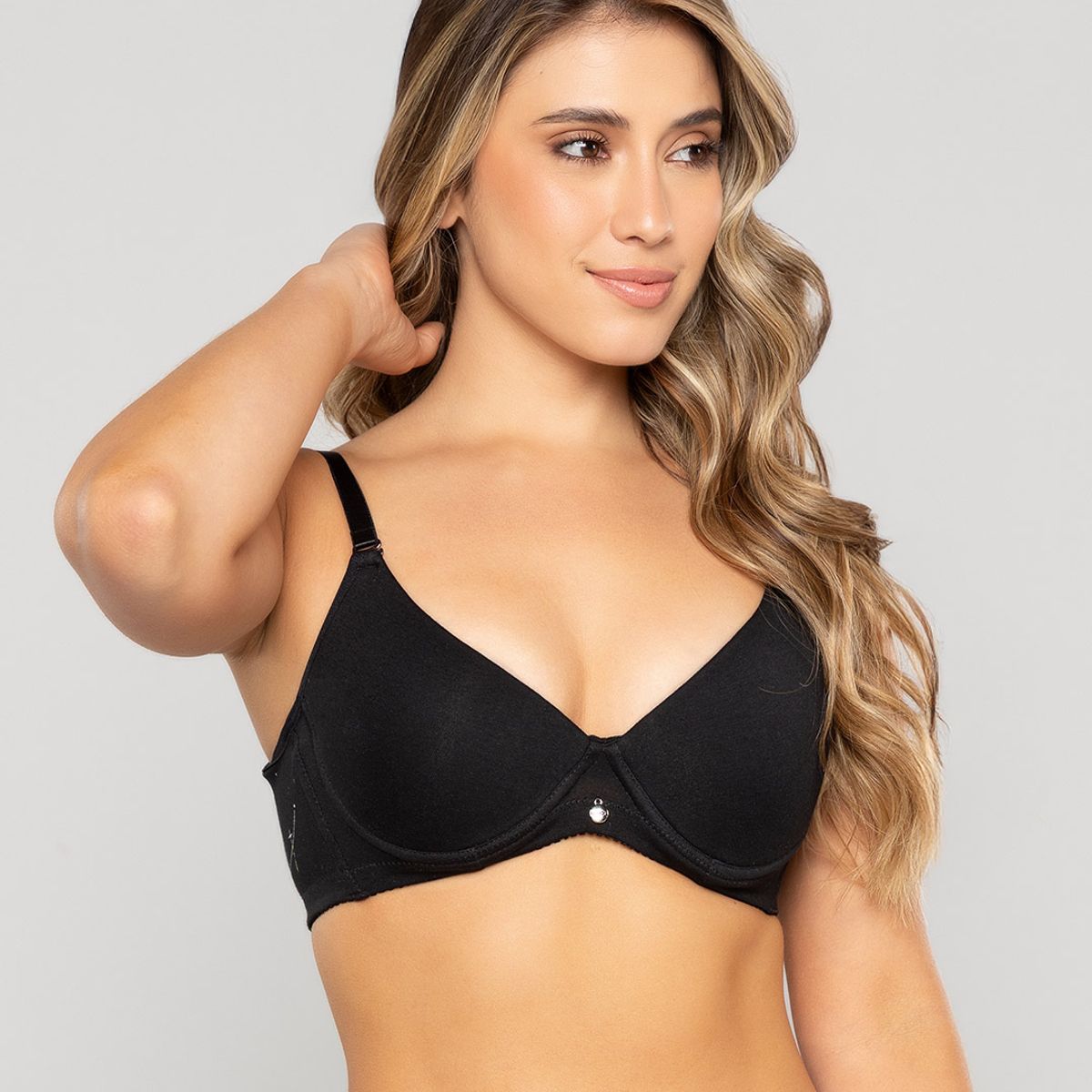 REYMON - Brasier En Algodón Espalda Estampada Ref. 418