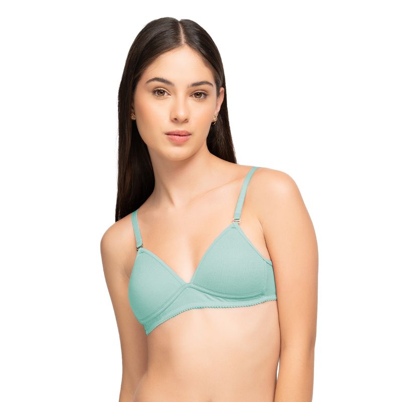 REYMON - Top acostumbrador básico unicolor para niña teen.