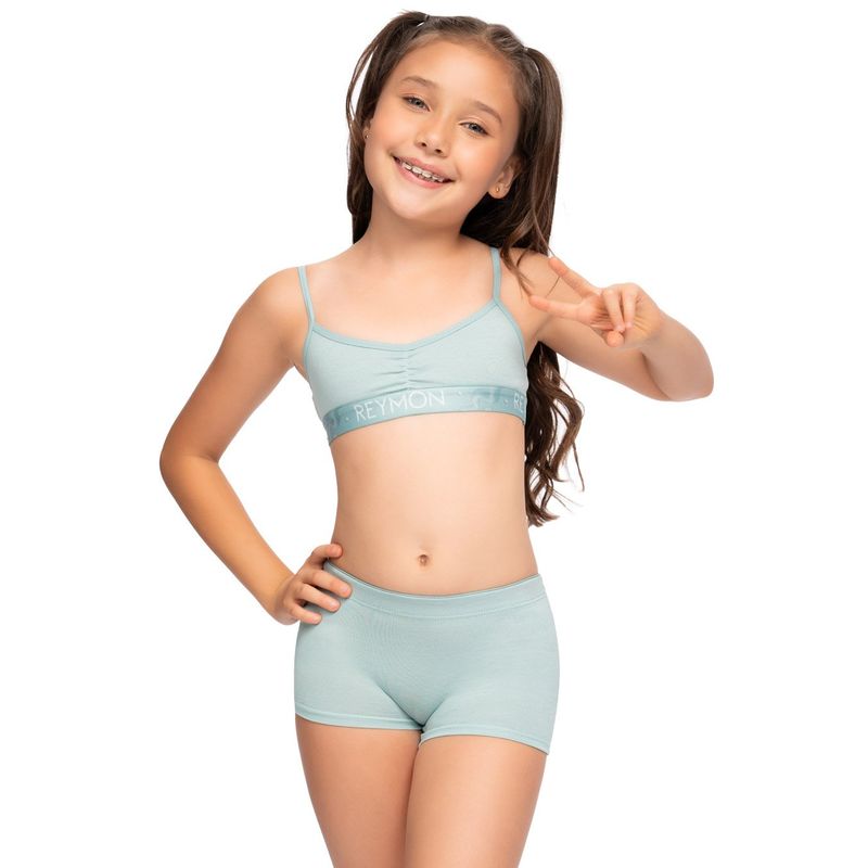 REYMON - Conjunto unicolor para niña girl