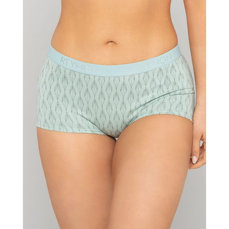 REYMON - Bóxer Tiro Alto Estampado Para Mujer Ref. 8017.-
