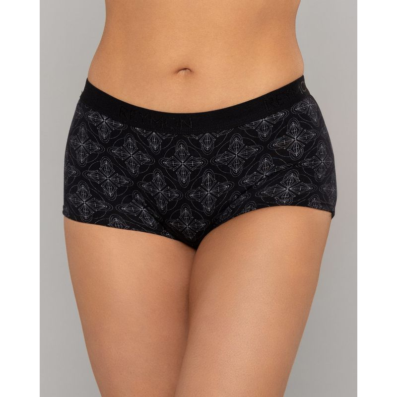 REYMON - Bóxer Tiro Alto Estampado Para Mujer Ref. 8017.-