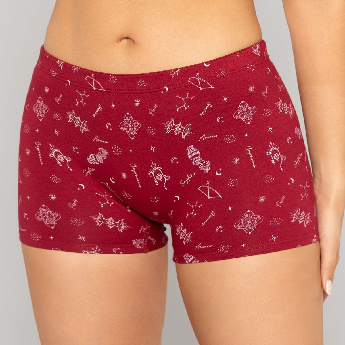 REYMON - Bóxer largo alto full estampado para mujer ref 8023