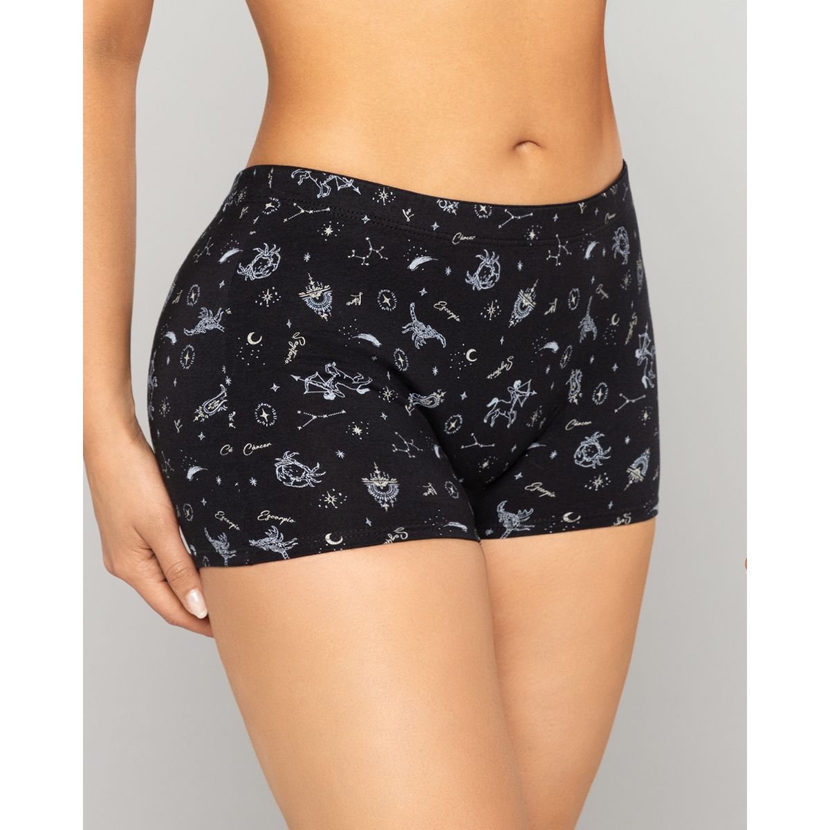 REYMON - Bóxer largo alto full estampado para mujer ref 8023