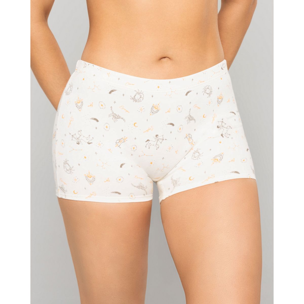 REYMON - Bóxer largo alto full estampado para mujer ref 8023