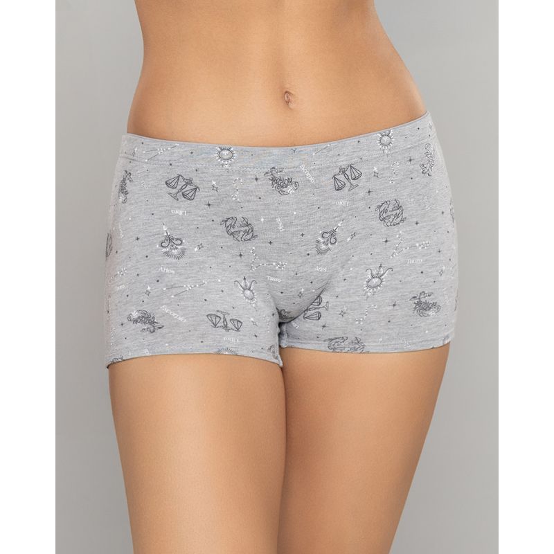 REYMON - Bóxer largo alto full estampado para mujer ref 8023