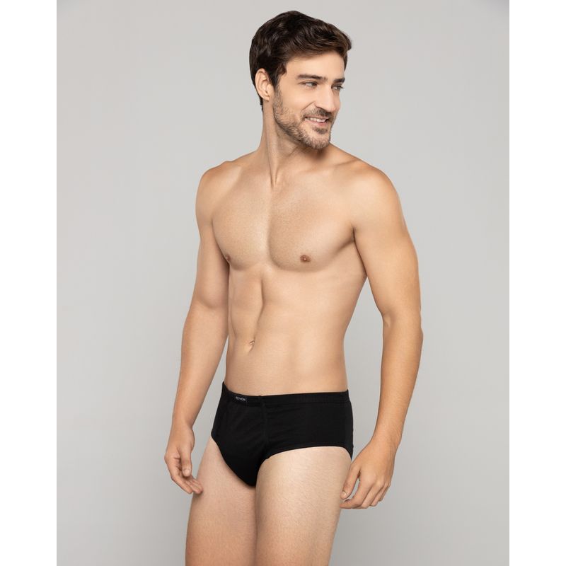 REYMON - Pantaloncillo clásico para hombre con bragueta