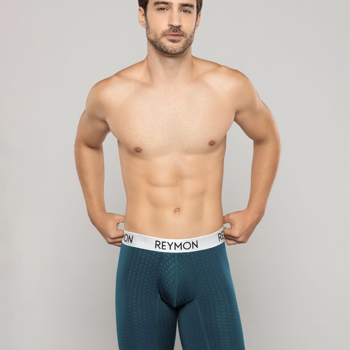 REYMON - Bóxer Largo Microfibra Para Hombre Ref3034