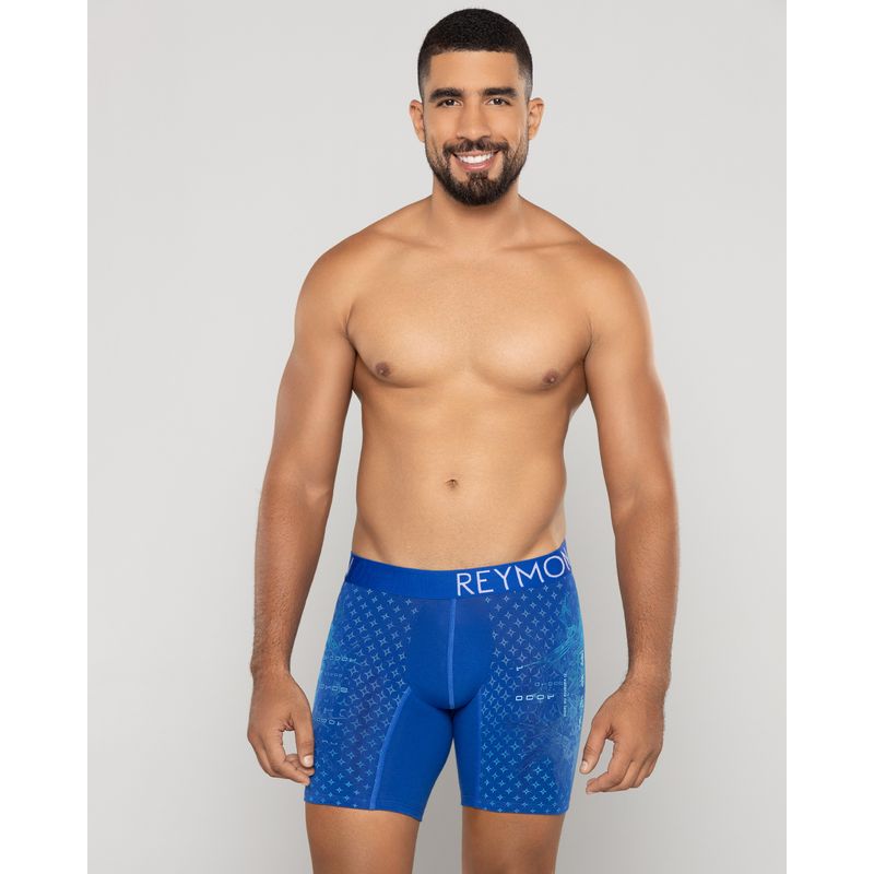 REYMON - Bóxer Semilargo Estampado Para Hombre Ref3029