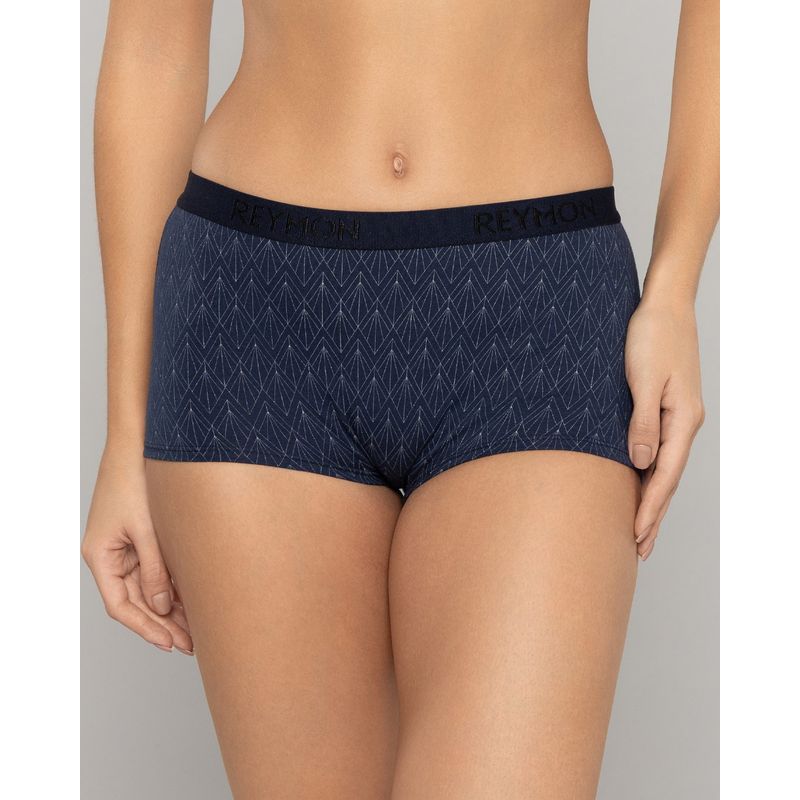 REYMON - Bóxer Tiro Alto Estampado Para Mujer Ref. 8017.-